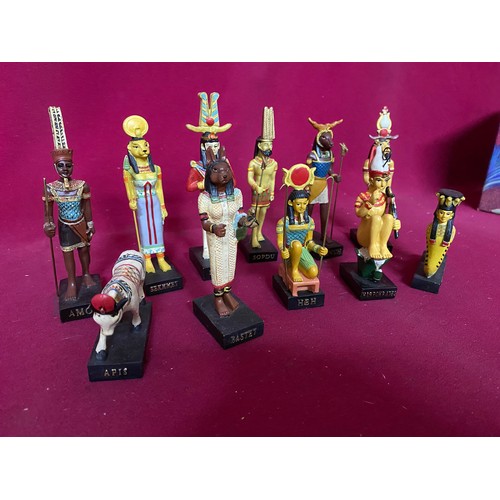439 - Collection of Egyptian figurines