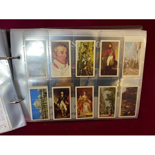 444 - Album of tea cards, all in sets