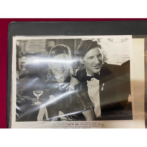 448 - Album of lobby cards, film stills and memorabilia