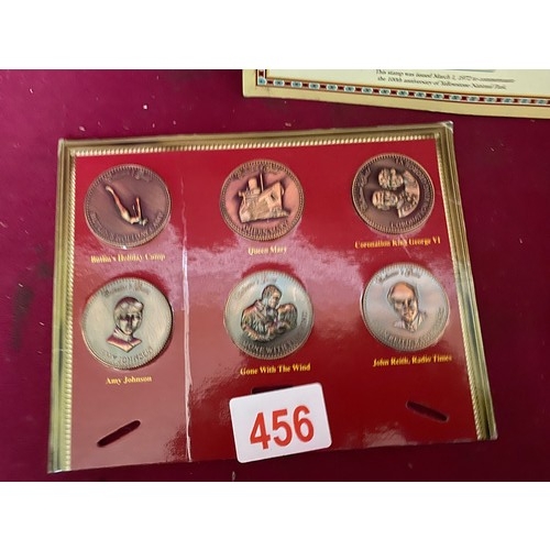 456 - Collection of commemorative coins