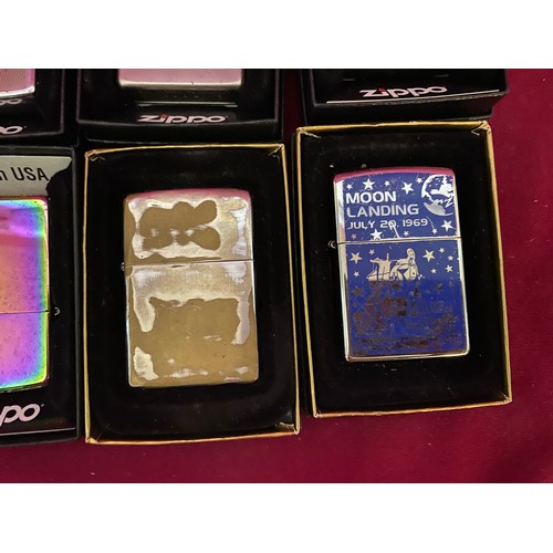 5 - Collection of 12 copy Zippo lighters