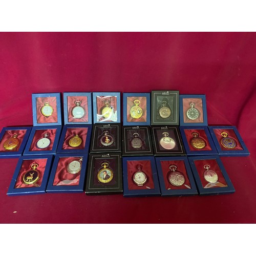 6 - Collection of 20 boxed pocket watches