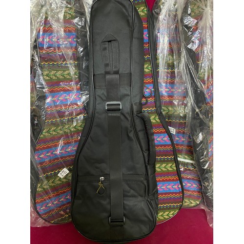 24 - 8 x Ukulele cases with patterned fronts