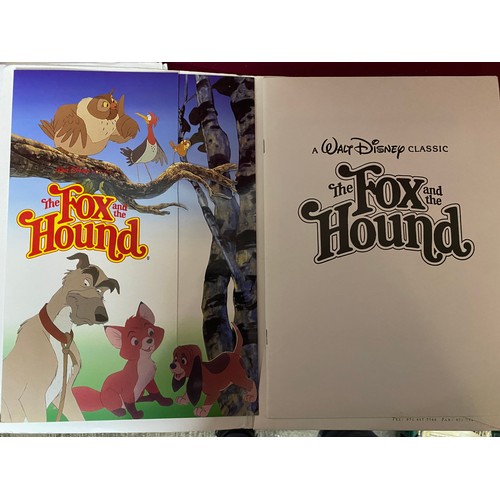 33 - 3 x press kits for Disney's 'The Kid', 'The Fox and the Hounds' and Doug's 1st movie'