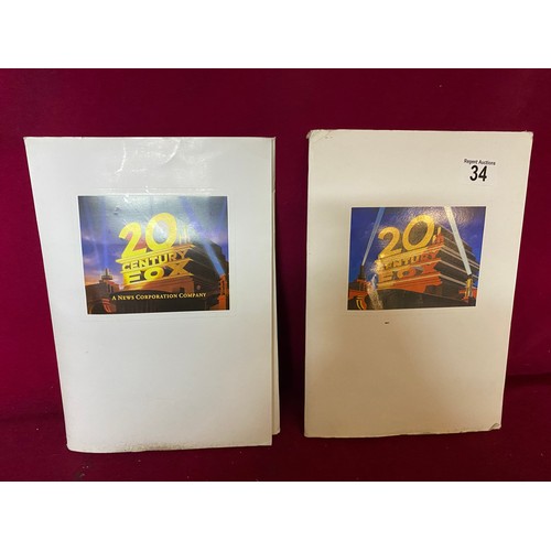 34 - 2 x press kits for Disney's Toy Story and Toy Story 2