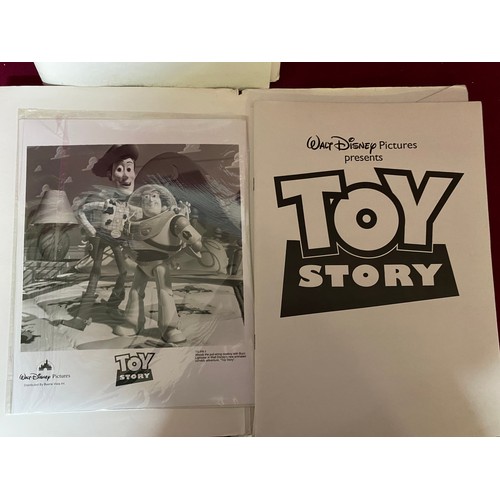 34 - 2 x press kits for Disney's Toy Story and Toy Story 2