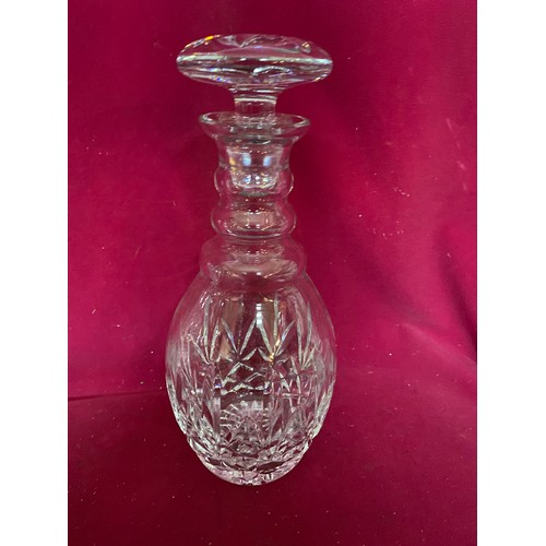 236 - 2 Crystal vases and crystal decanter.