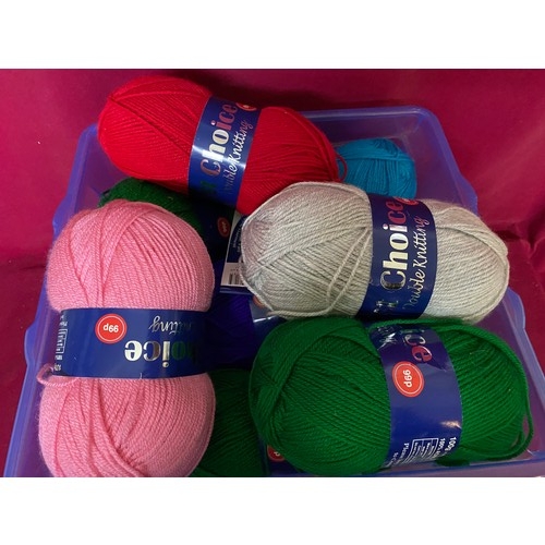 88 - 14 balls of First Choice 100g double knitting wool, assorted colours