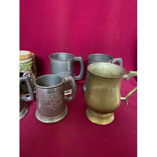 378 - Collection of 12 x assorted tankards