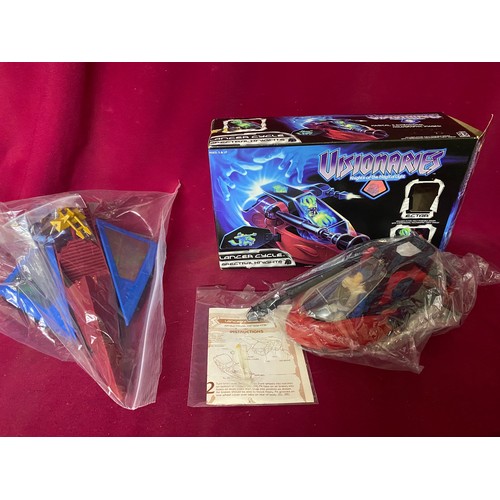 416 - Lancer Cycle Vehicle Spectral Knights, boxed and complete with figure inside, as new condition. Also... 