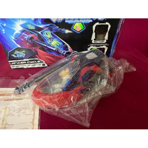 416 - Lancer Cycle Vehicle Spectral Knights, boxed and complete with figure inside, as new condition. Also... 