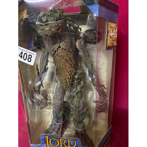 408 - ToyBiz Treebeard, Lord of the Rings, new sealed condition 2003. Large Figure.