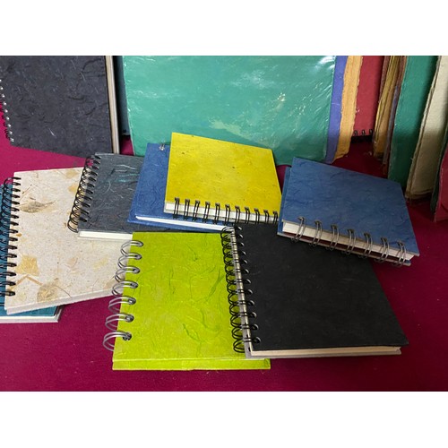 410 - Art Sketch books A3 size and more smaller ones.