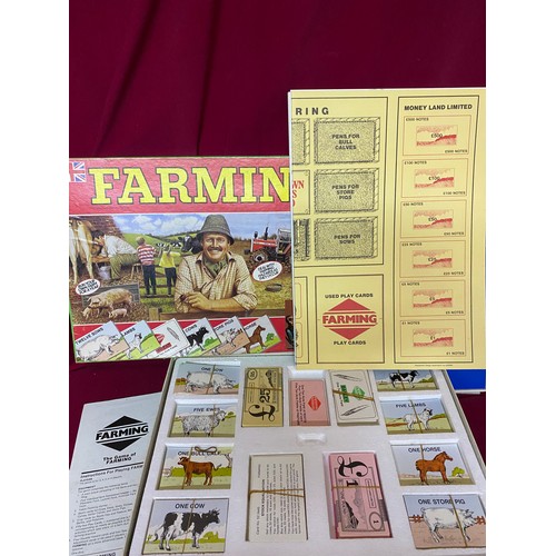 436 - Farming game by Fletcher and Partners, 1982. Waddingtons Cluedo, Super Cluedo challenge, 1986. Great... 