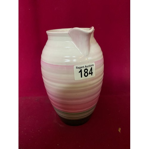 184 - Shelley art deco vase