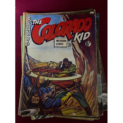 175 - Collection of old comics.