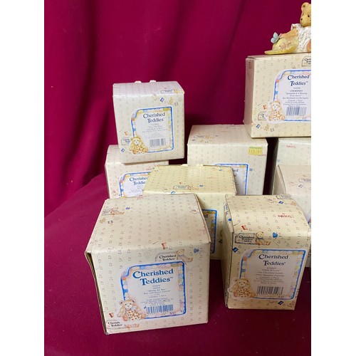 235 - Selection of 19 Cherished Teddies, all boxed.