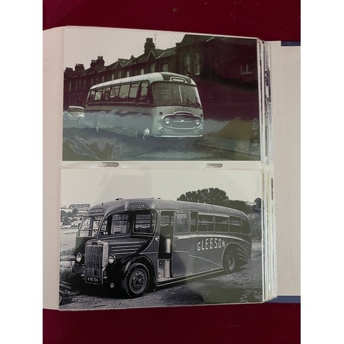 113 - Album of approximately 200 bus and coach photo's