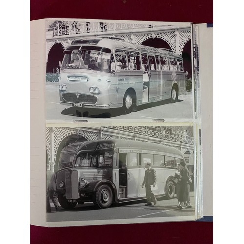 113 - Album of approximately 200 bus and coach photo's