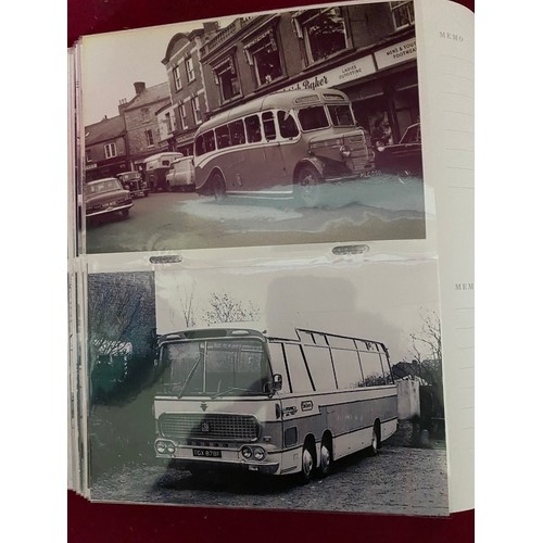 113 - Album of approximately 200 bus and coach photo's