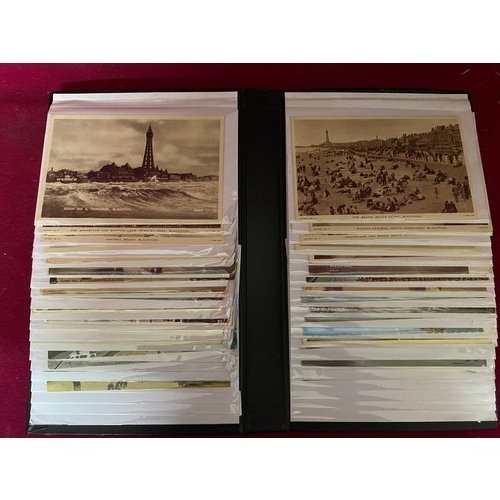 131 - Album of Blackpool postcards