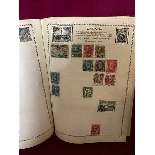 110 - Box of stamps, stamp album and first day covers