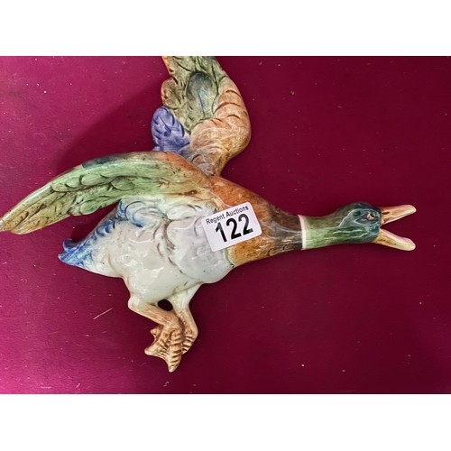 122 - Pair of Royal Dux Flying Ducks