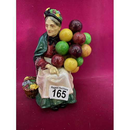 165 - Royal Doulton Balloon Seller, very early version c1929