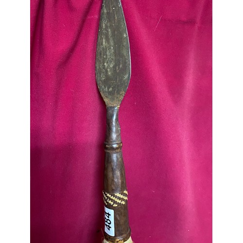 484 - Ornamental African Spear, 84 cms long