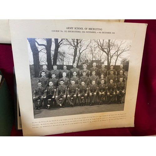 486 - Box of Military photos, postcards and ephemera including 1940's war office maps.