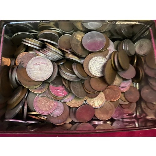 476 - Tin of old coins