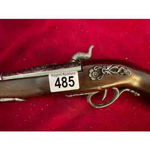 485 - Decorative flintlock Pistol