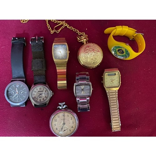 491 - Selection of vintage watches