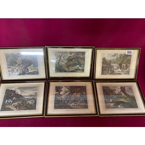 900 - Selection of 6 x Samuel Howitt framed prints