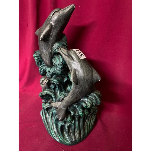 511 - Large Dolphin Ornament 44cms tall