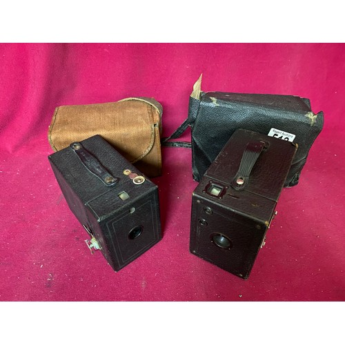 512 - Pair of vintage Kodak Cameras.