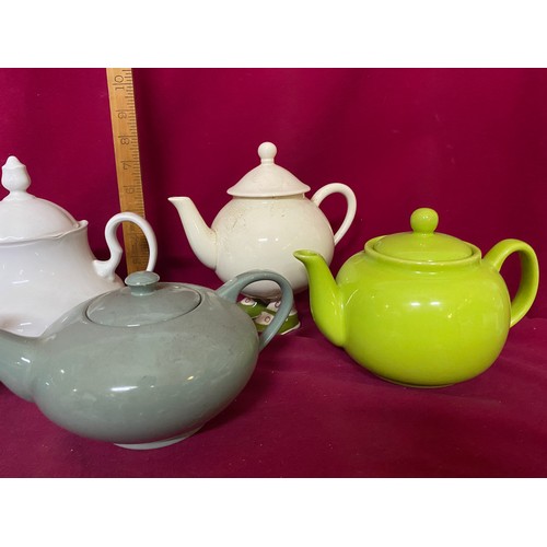 109 - Collection of 6 x teapots, assorted makes