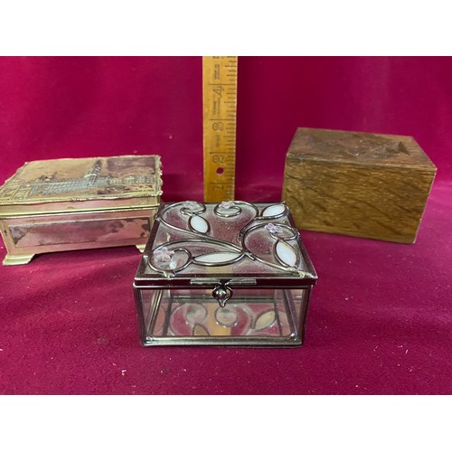 141 - Collection of 10 trinket boxes