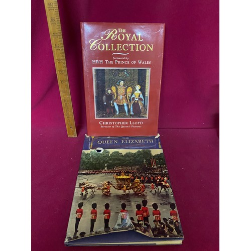 209 - Royal Memorabilia including Queen Elizabeth coronation book, George V and Queen Mary mugs.