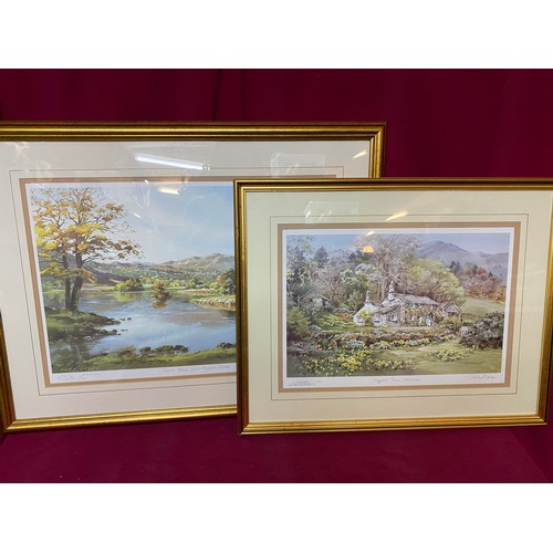 382 - 2 x Judy Boyes prints, 'Silver Howe from Rydal Water' and 'Daffodil Time, Grasmere'