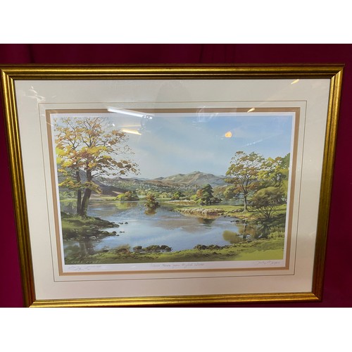 382 - 2 x Judy Boyes prints, 'Silver Howe from Rydal Water' and 'Daffodil Time, Grasmere'