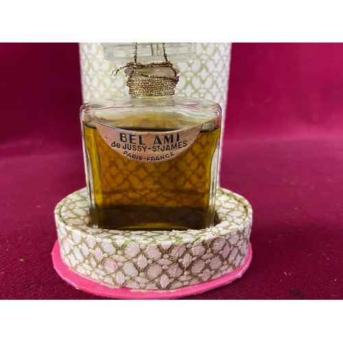 306 - Boxed and with sealed stopper a Vintage original Bel-Ami de Jussy, St James-Paris perfume.