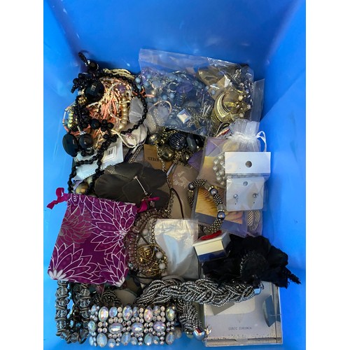 361 - Box of costume jewellery