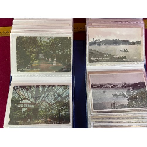 426 - Collection of 70 historical picture postcards/photos of Blackpool including The Tower, Winter Garden... 