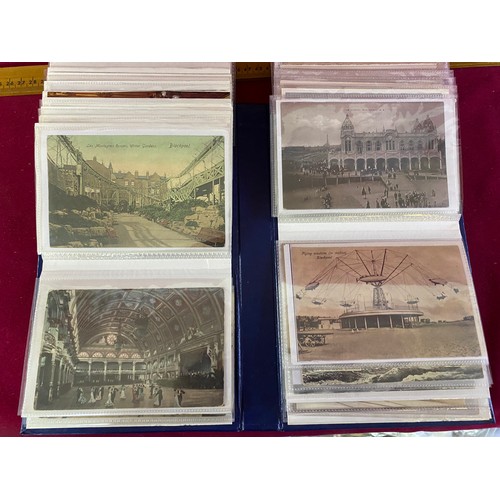 426 - Collection of 70 historical picture postcards/photos of Blackpool including The Tower, Winter Garden... 