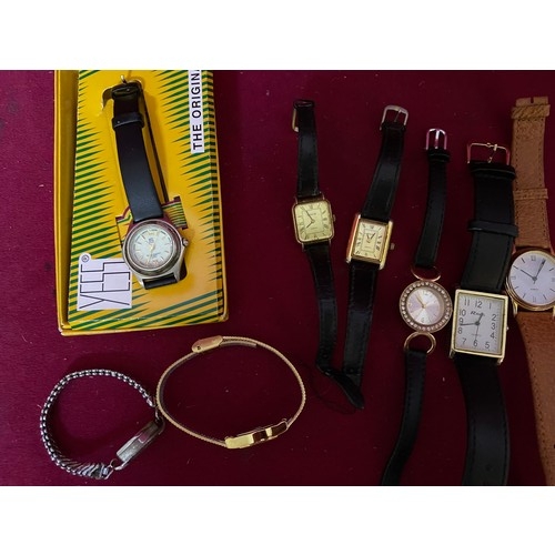 175 - Selection of watches including a Lancel, Eurosonic and Ingersoll