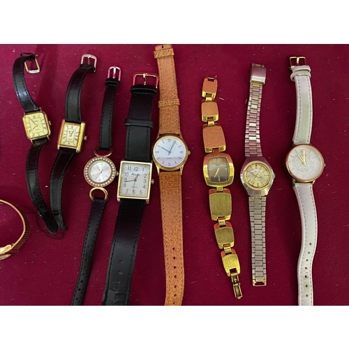 175 - Selection of watches including a Lancel, Eurosonic and Ingersoll