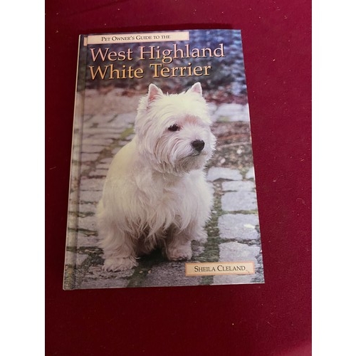 221 - West Highland terrier Handbag and owners guide to the Westie.