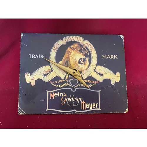 311 - Vintage MGM Trademark clock.