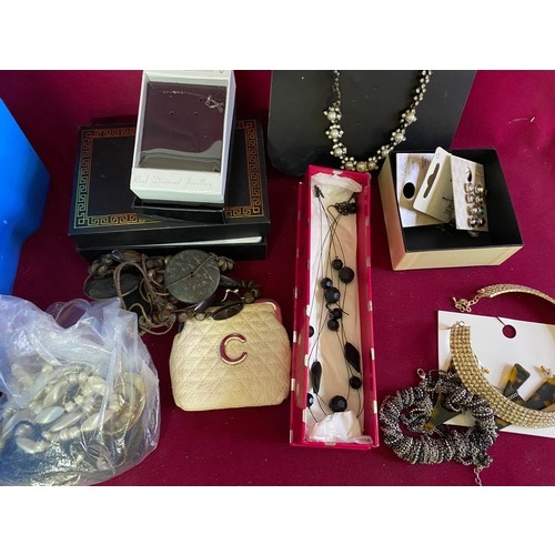 361 - Box of costume jewellery